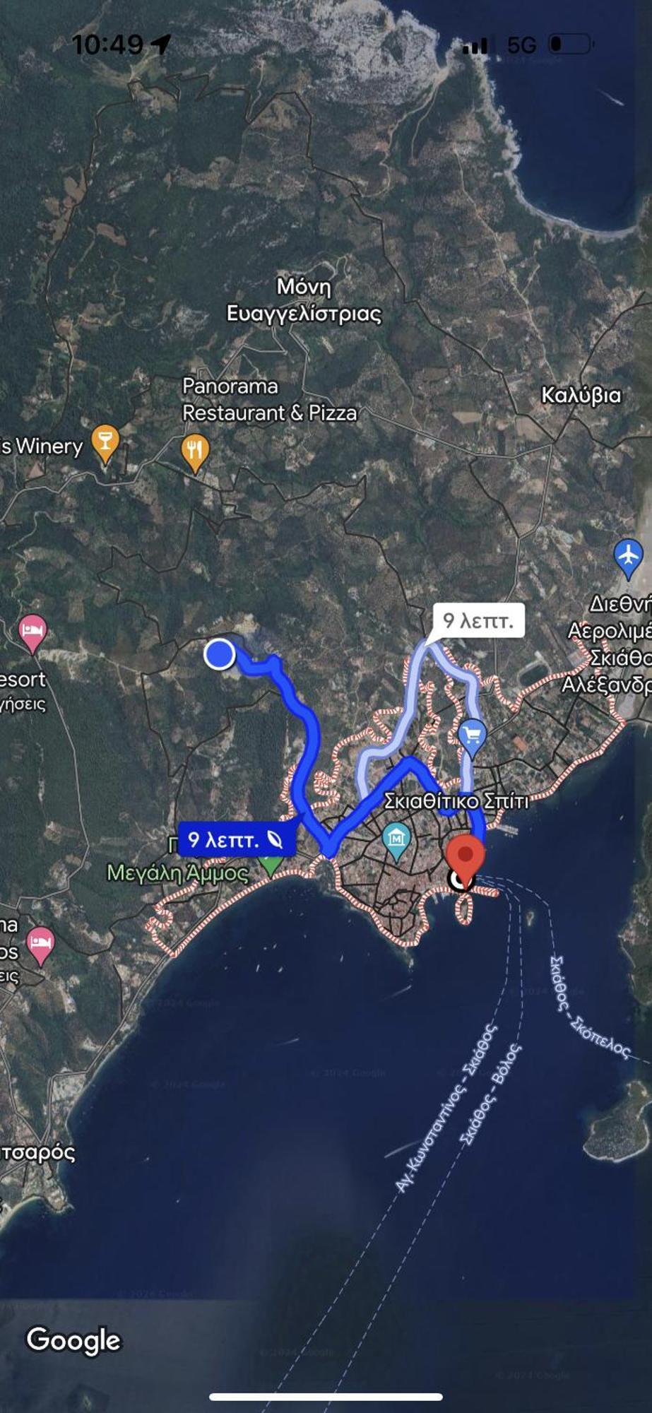 Skiathos Zeus Apartment Dış mekan fotoğraf